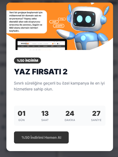 Popup Eklentisi