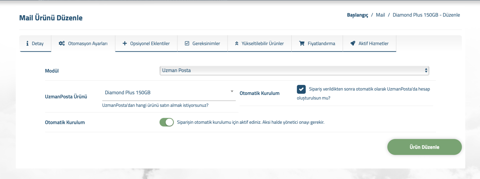 Uzman Mail Corporate E-Mail API