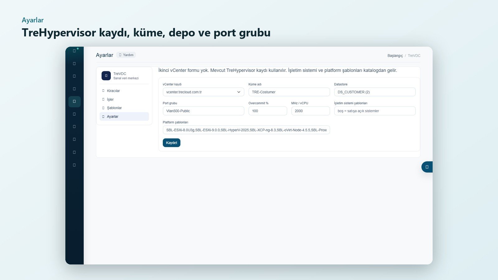 TreVDC - Virtual Data Center Module for WISECP
