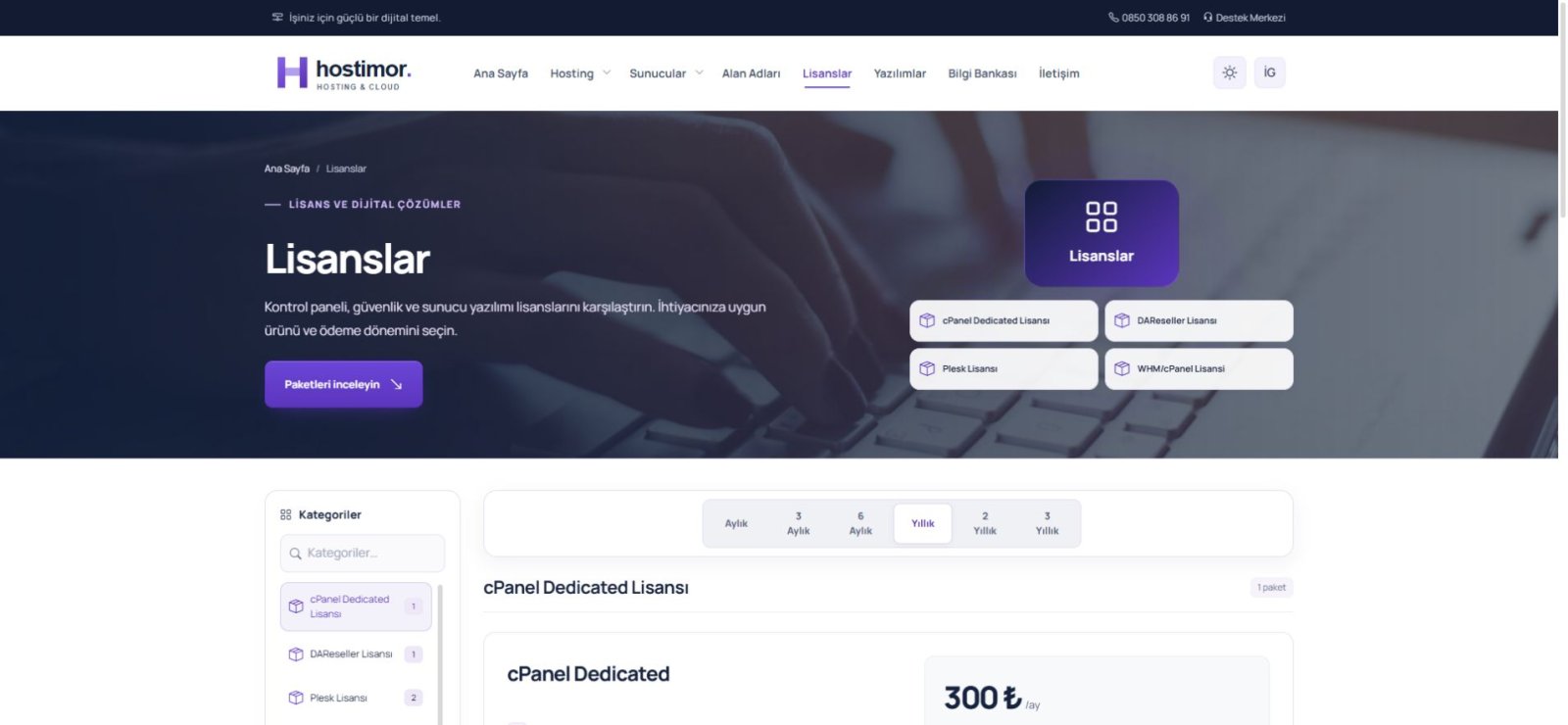 Hostimor WISECP Theme