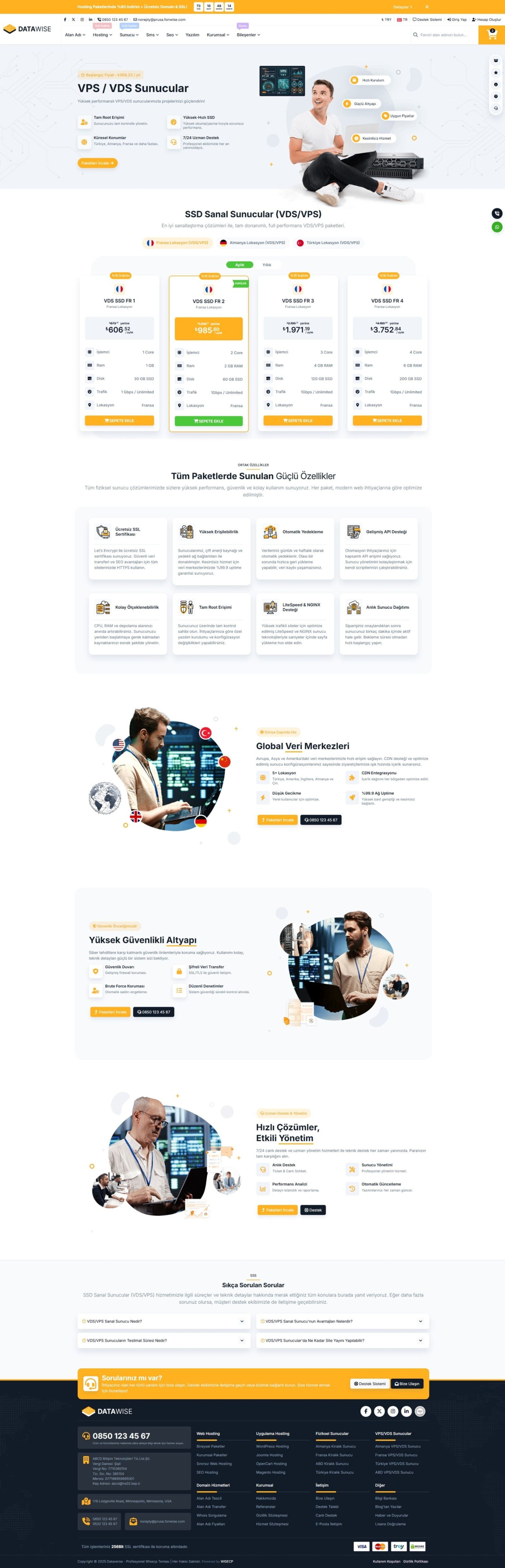 Datawise WISECP Theme