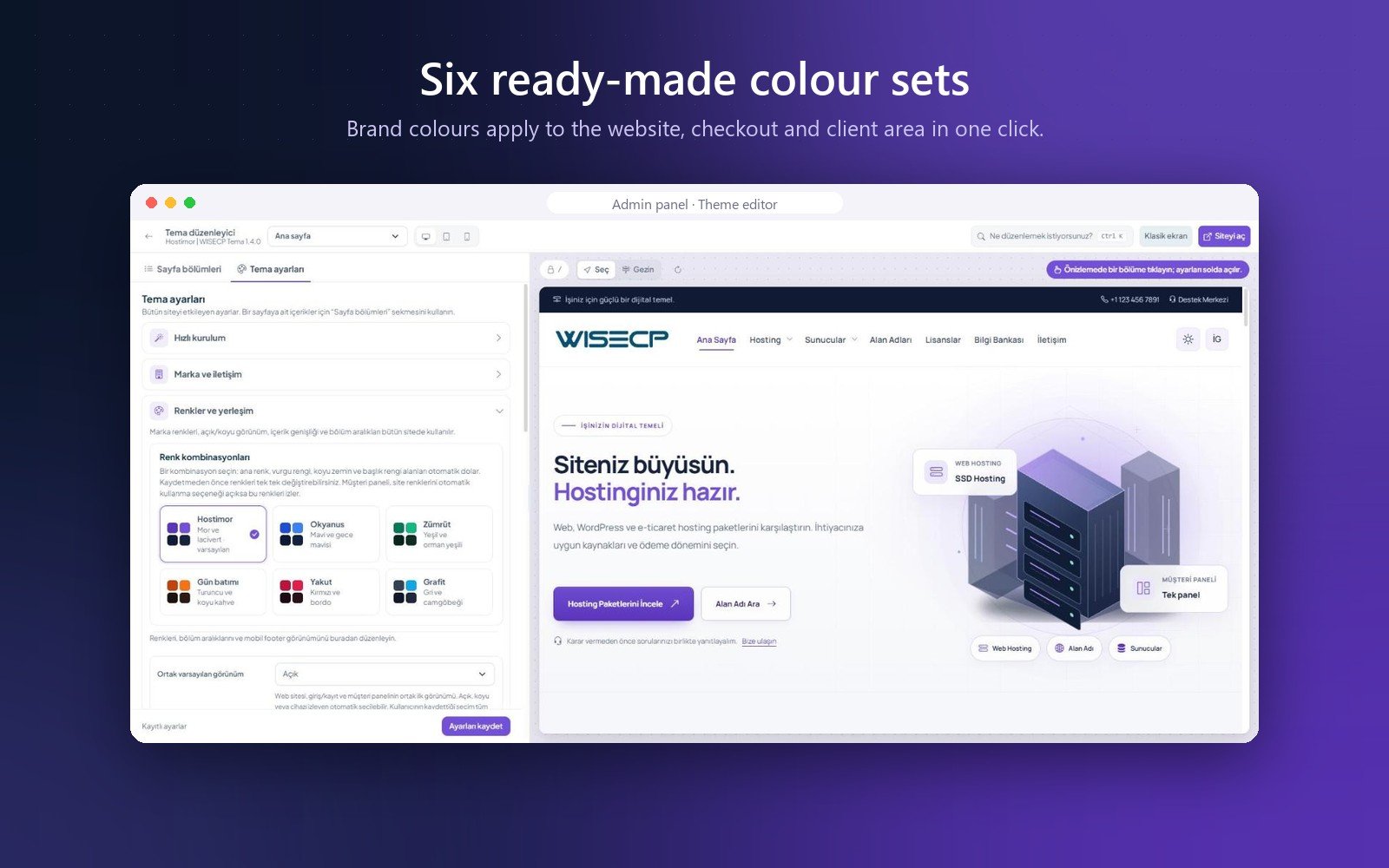 Hostimor | WISECP Theme