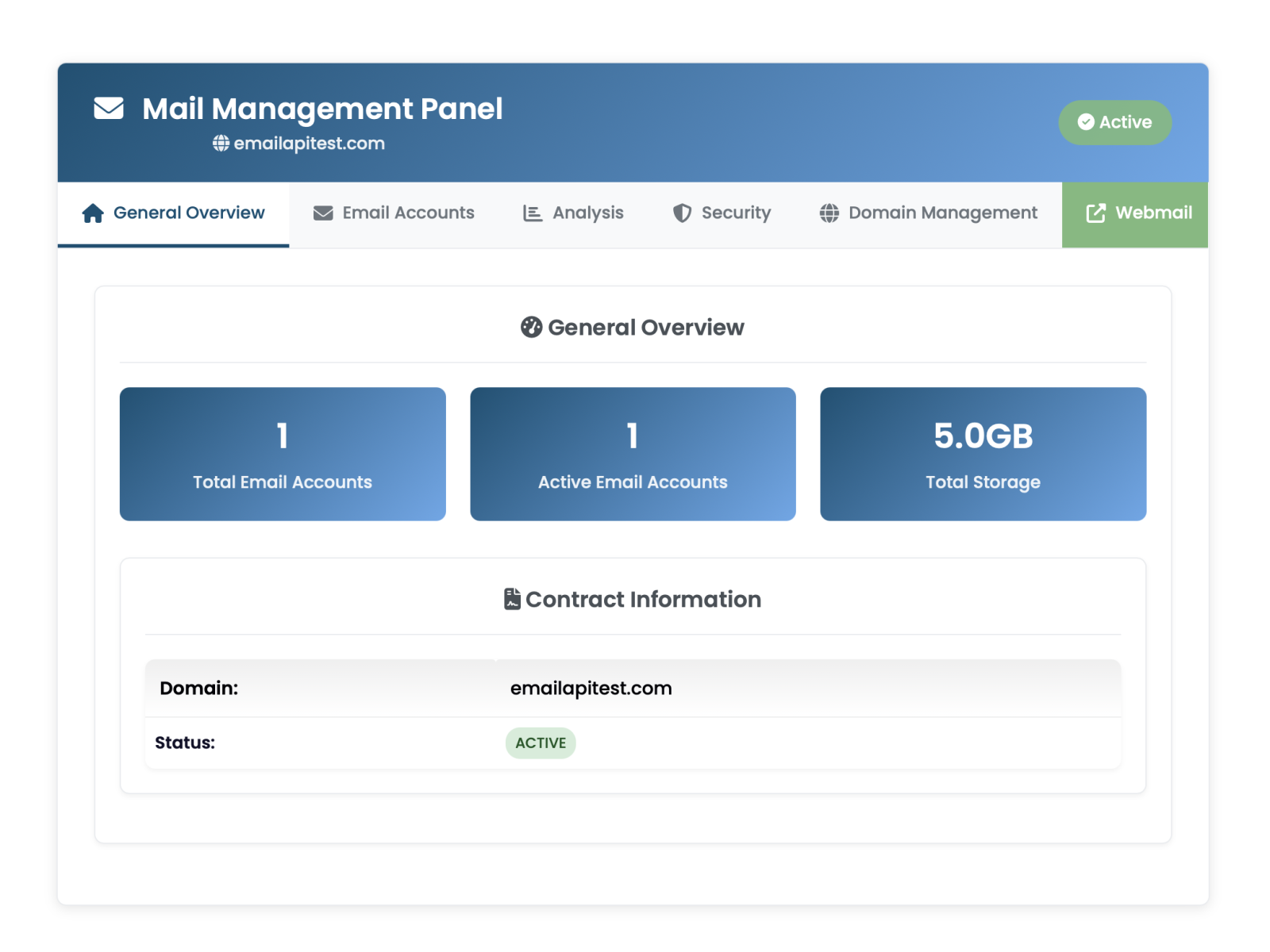 Uzman Mail Corporate E-Mail API