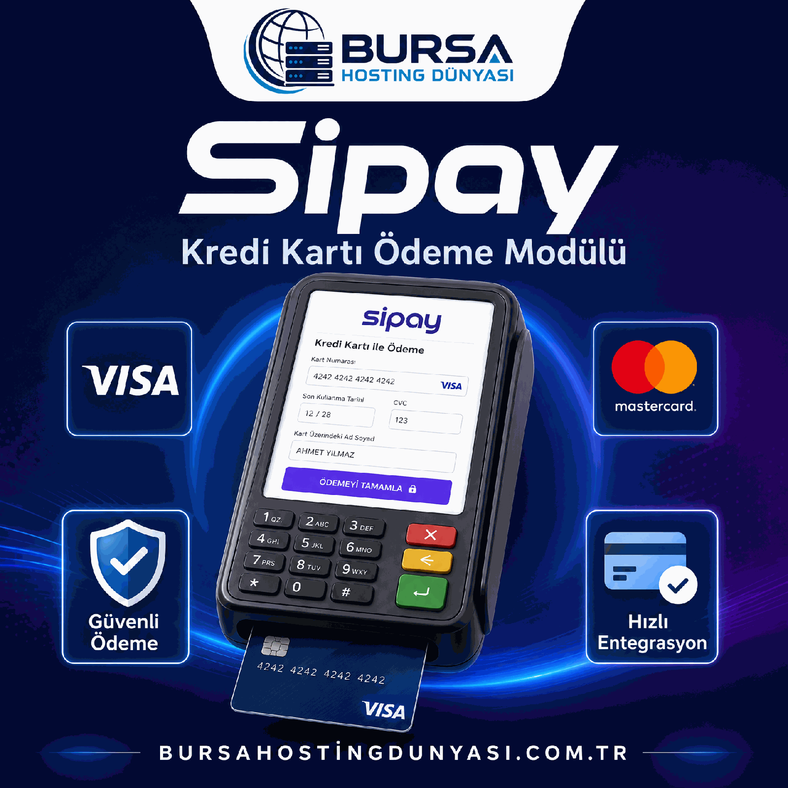 Sipay Kredi Kartı Ödeme Entegrasyonu - WISECP Otomasyon Modülü