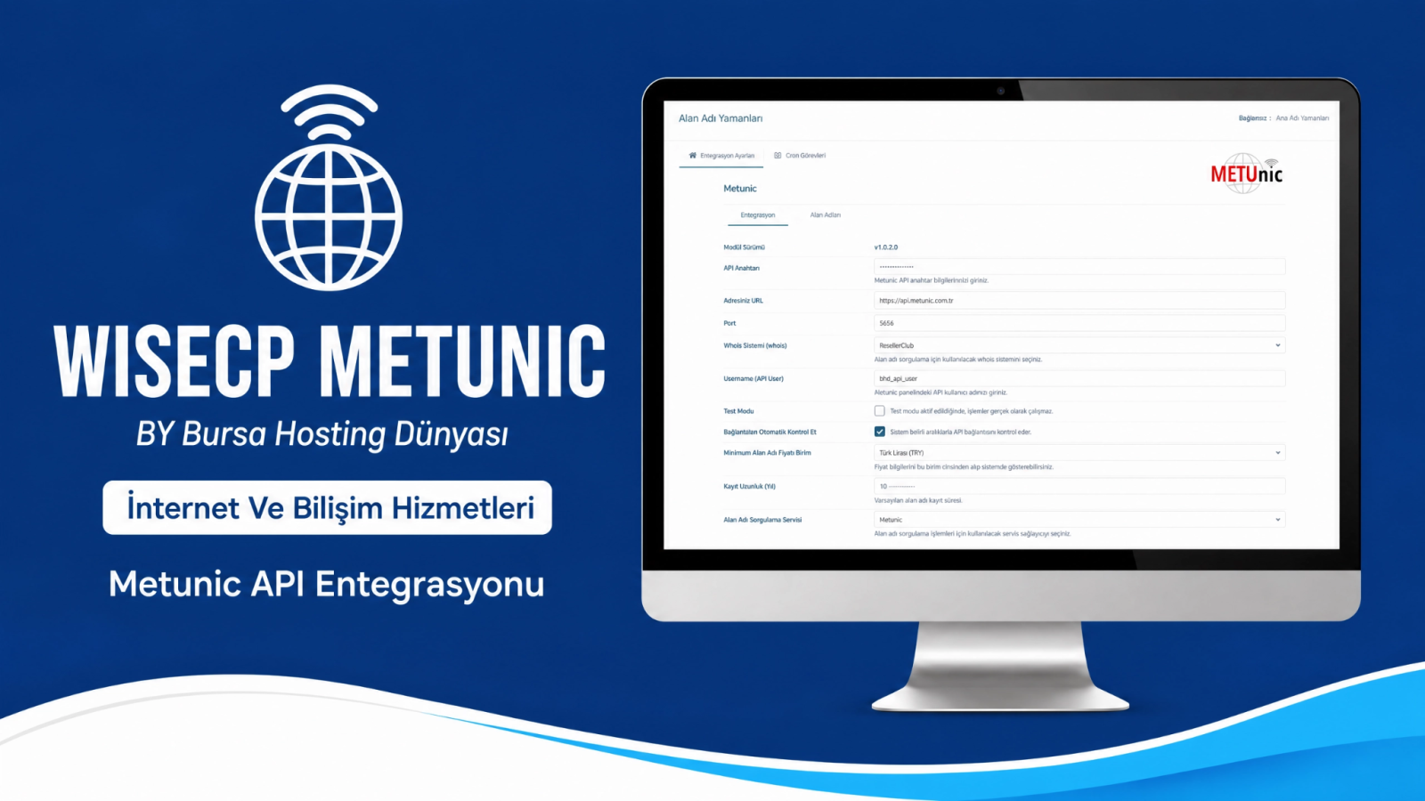 METUnic (ODTÜ) Alan Adı Yazmanı Modülü