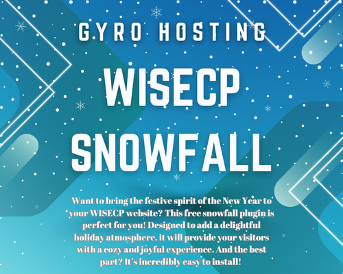Snowfall Plugin for WISECP - Celebrate the New Year