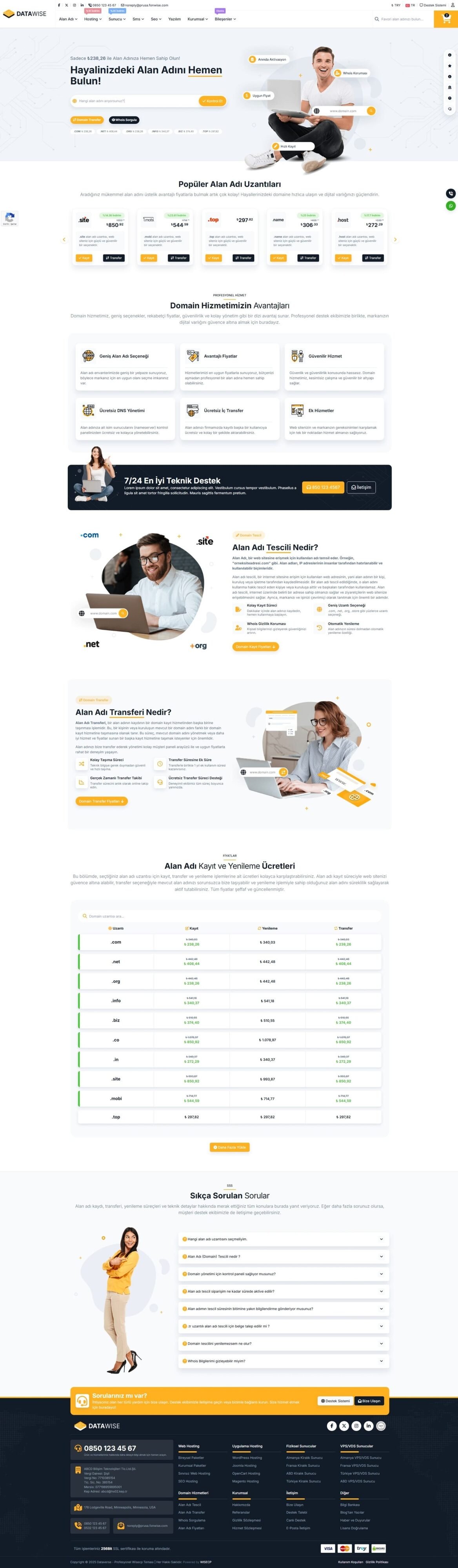 Datawise WISECP Theme