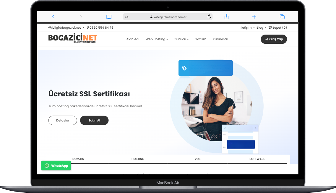 Business WISECP Theme