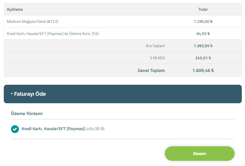 Paymax Payment Methods