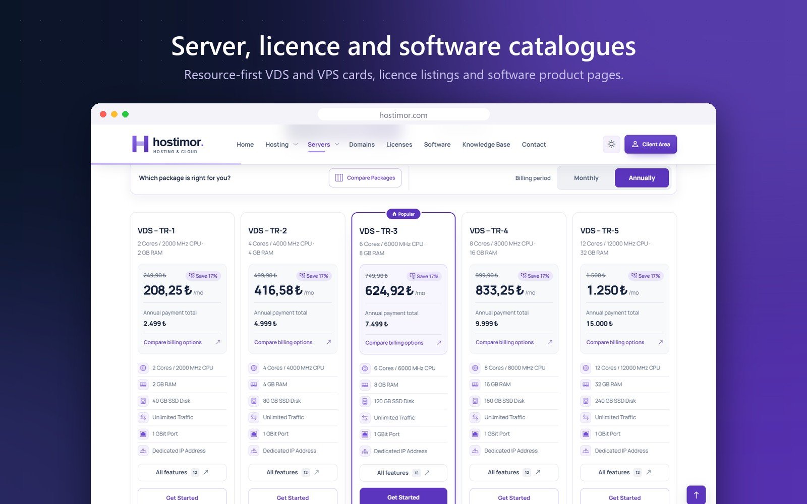Hostimor | WISECP Theme