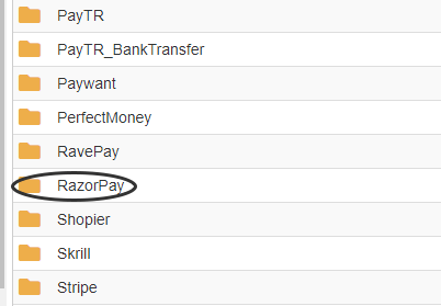 Razorpay - Payment Module