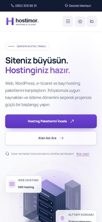 Hostimor WISECP Theme