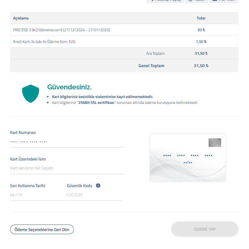 Papara Payment Module