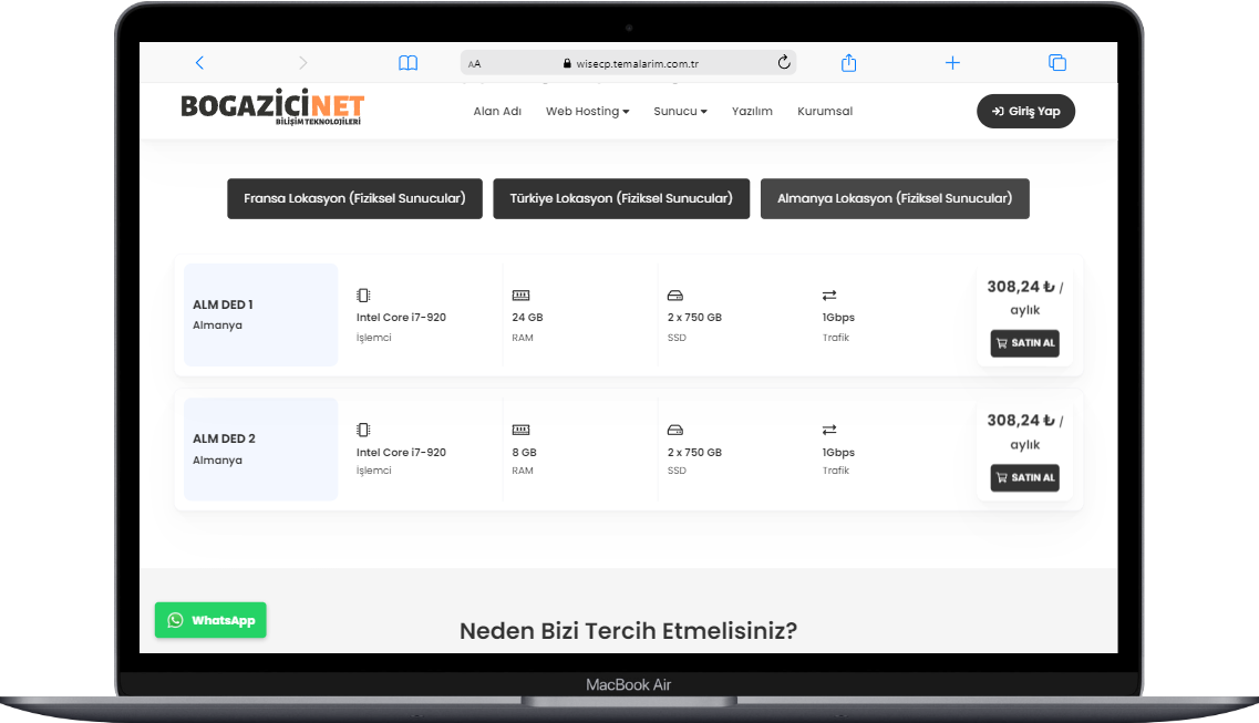 Business WISECP Theme
