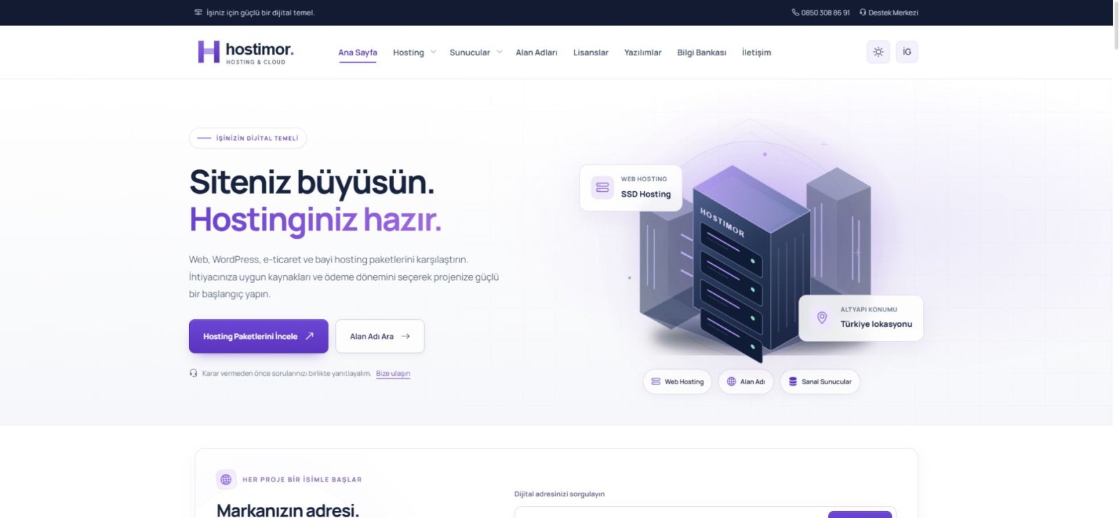Hostimor WISECP Theme