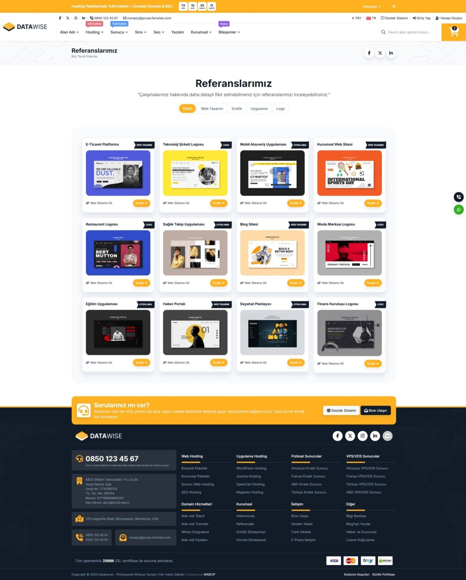 Datawise WISECP Theme