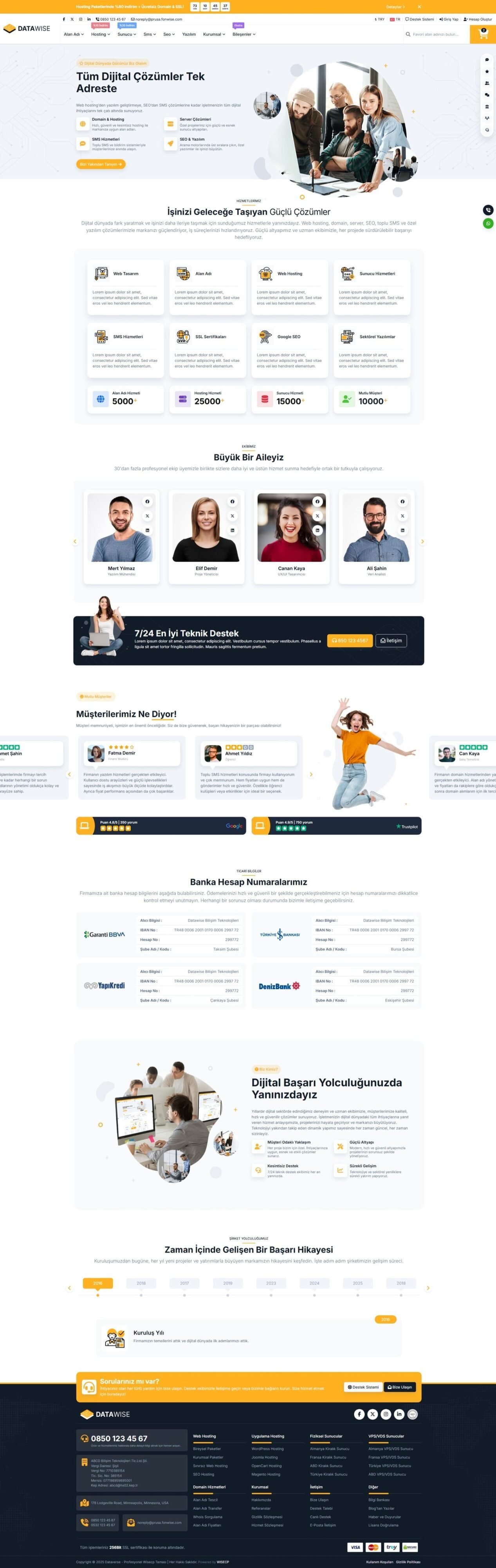 Datawise WISECP Theme