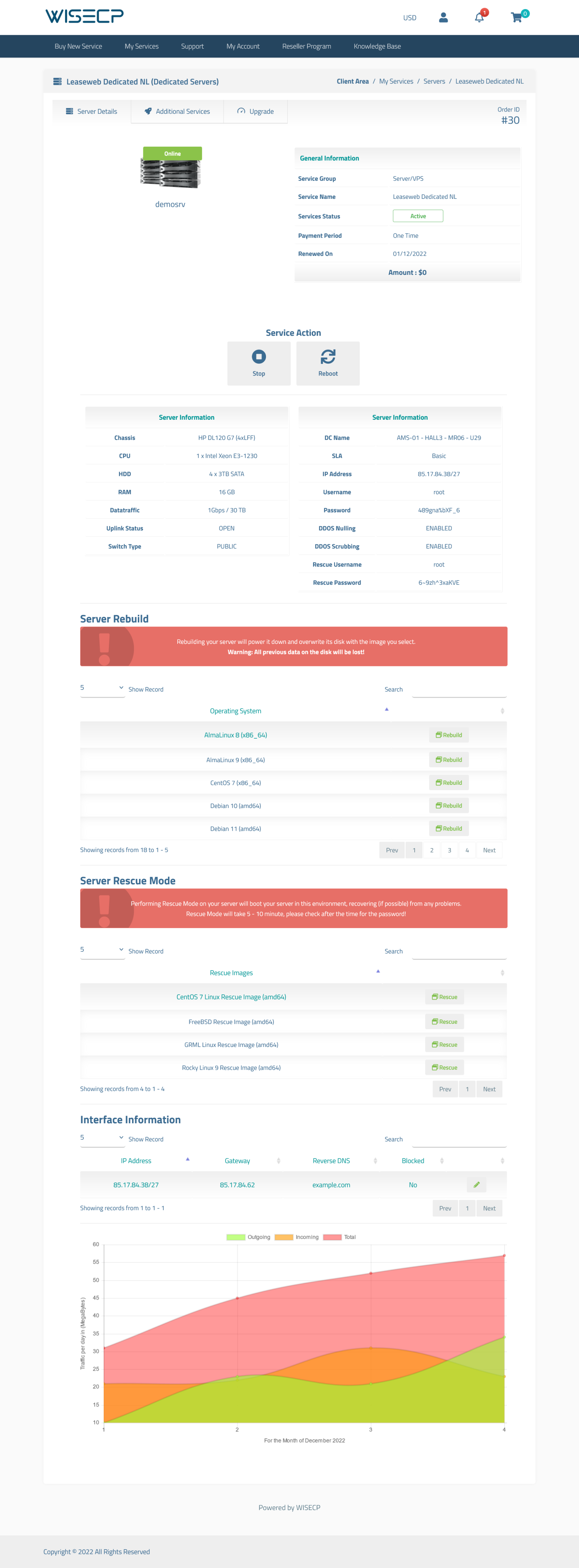Leaseweb Server Automation