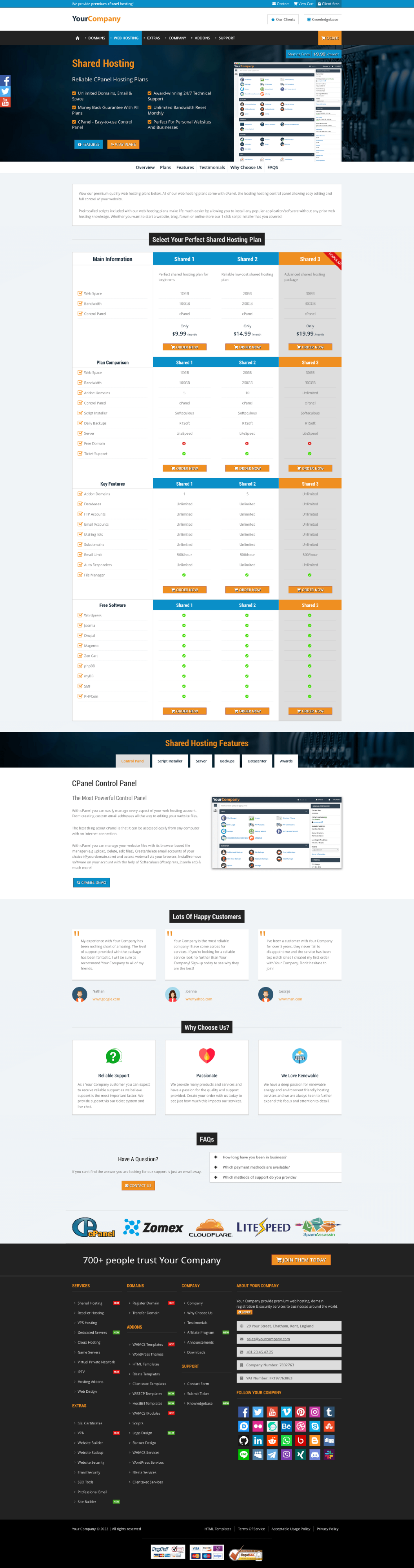 Prosper PHP Template