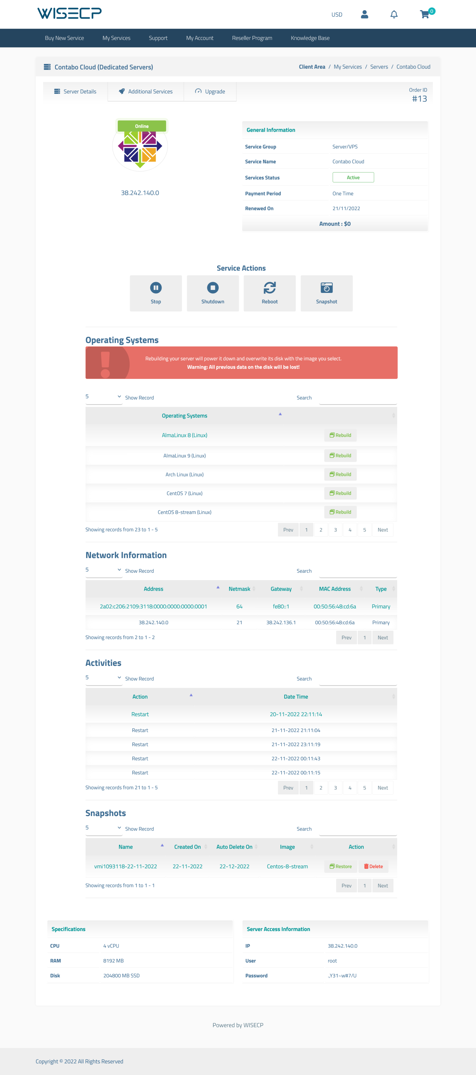 Contabo Cloud Automation