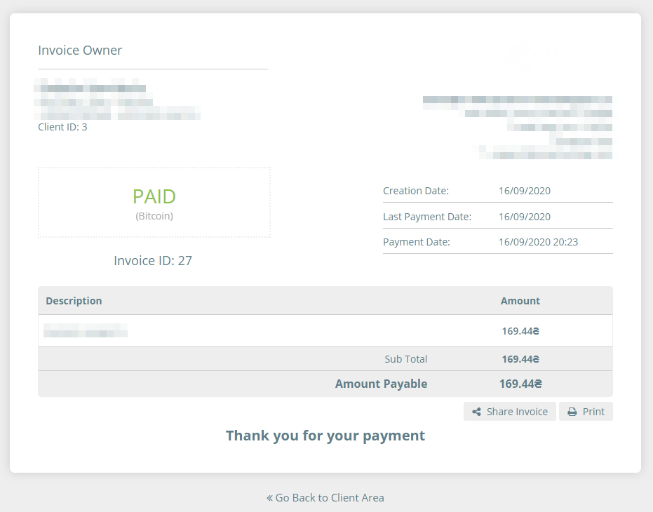 Bitaps.com Payment Gateway