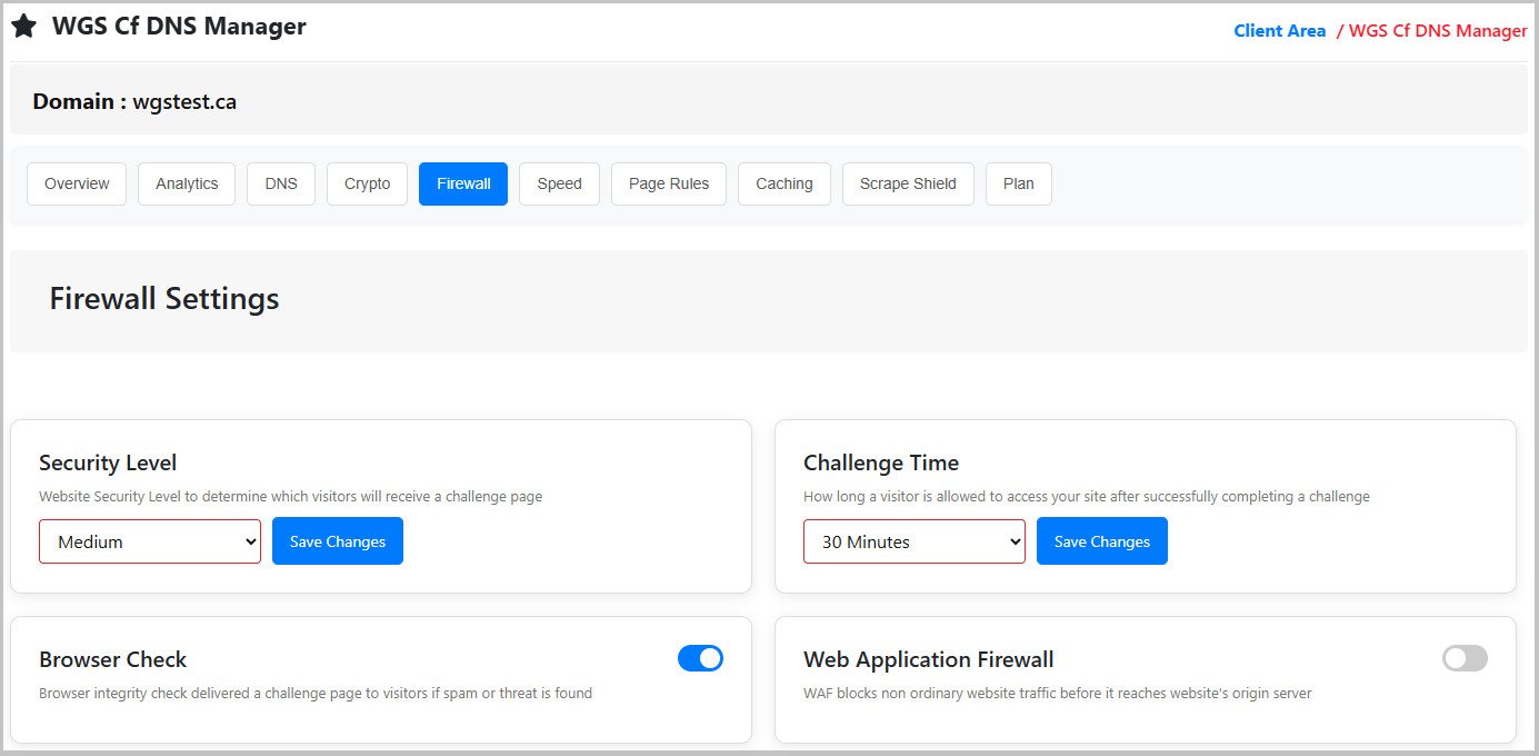 Cloudflare Module