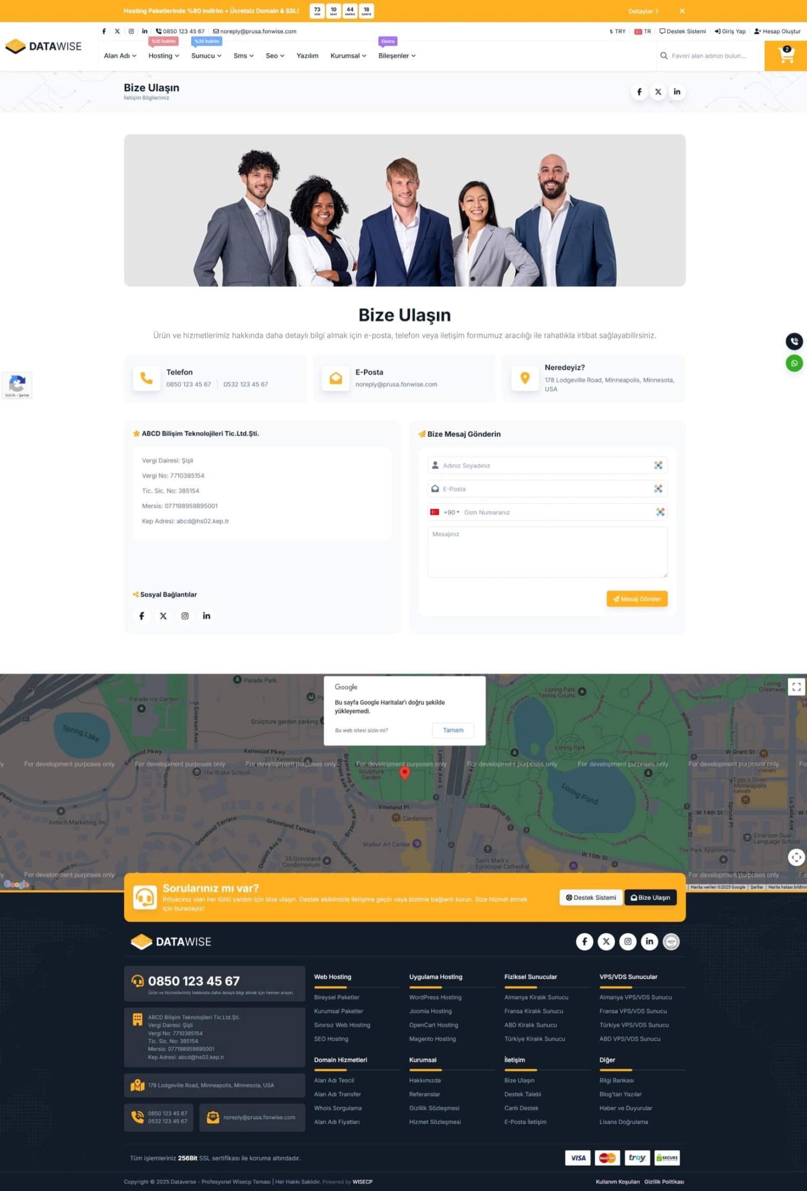 Datawise WISECP Theme