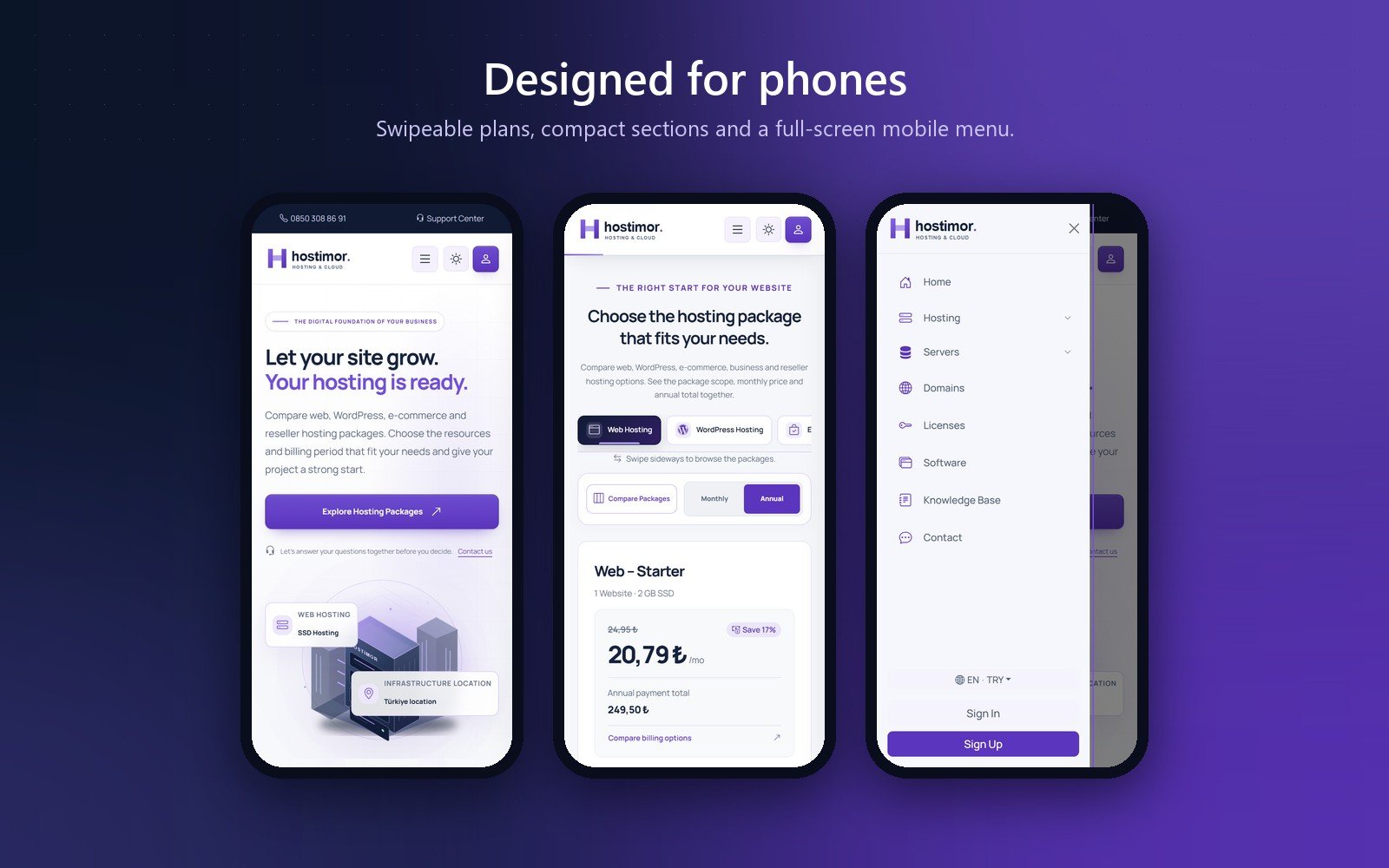 Hostimor | WISECP Theme