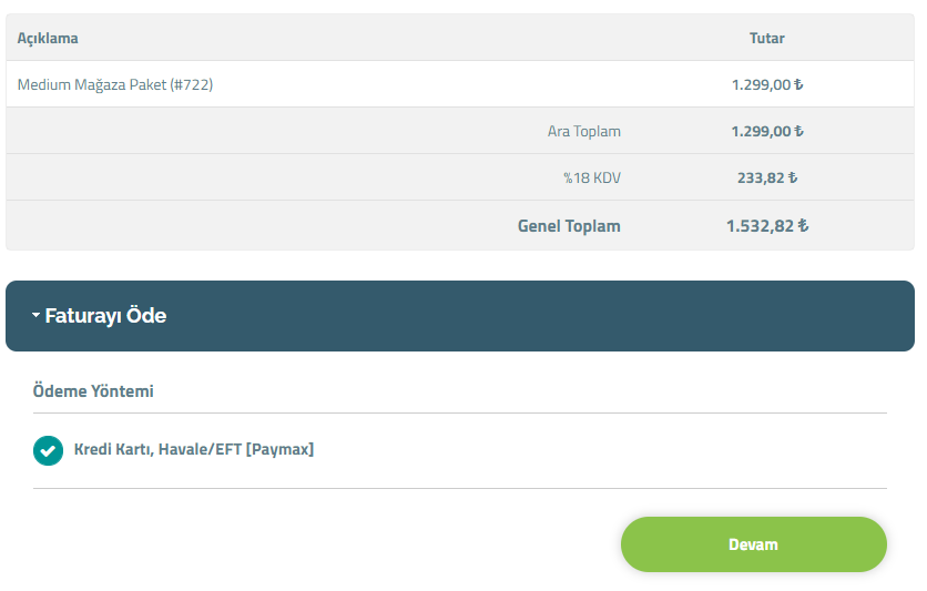 Paymax Payment Methods