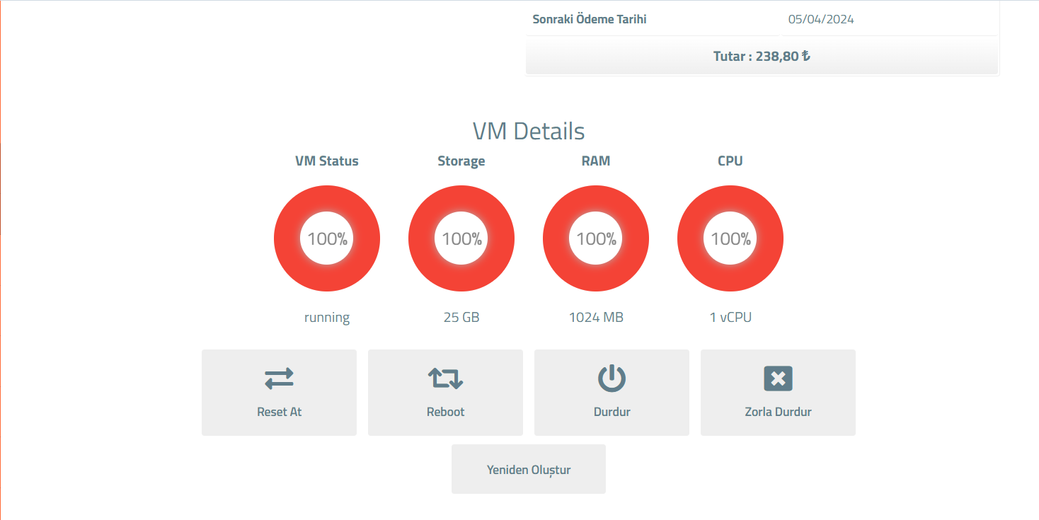 FibaCloud.com: WISECP VPS Reseller Module