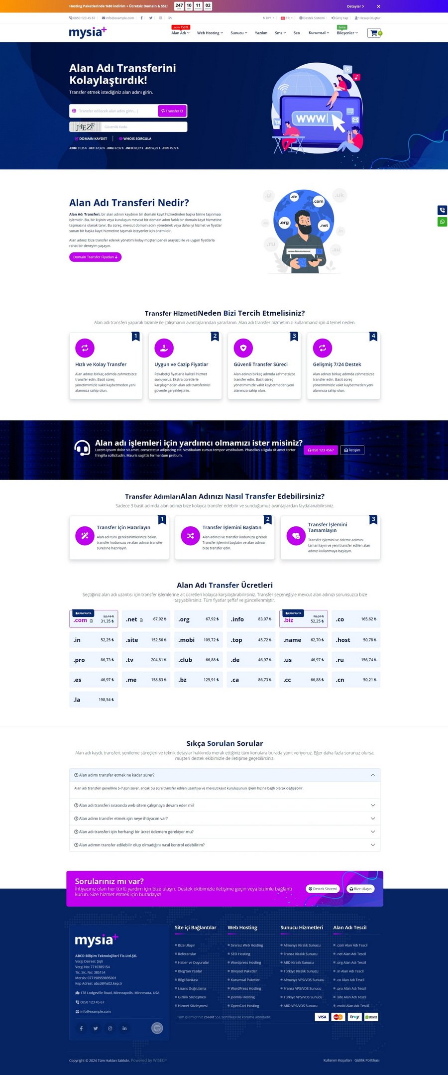 Mysia Plus WISECP Theme