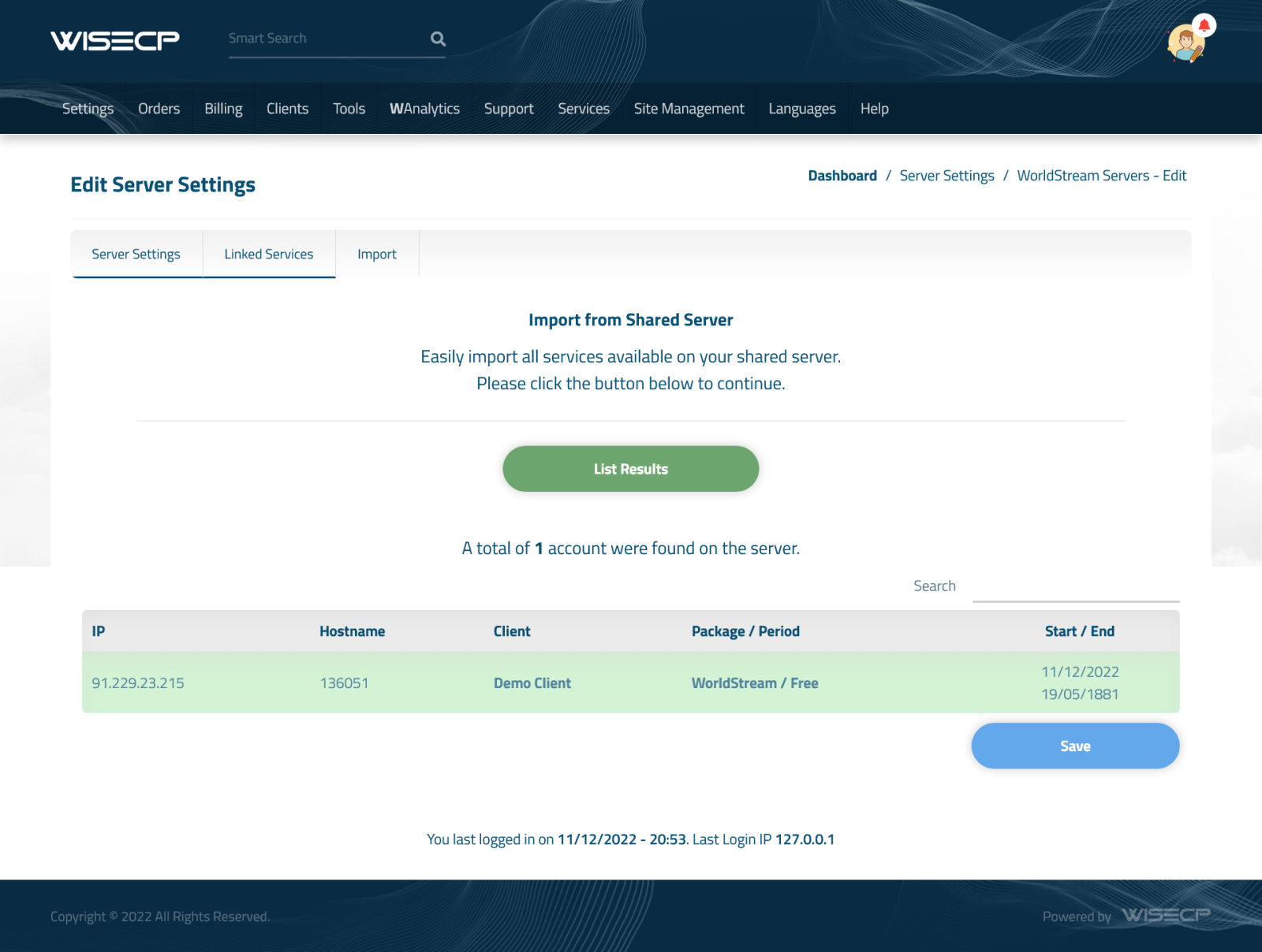 Worldstream Automation