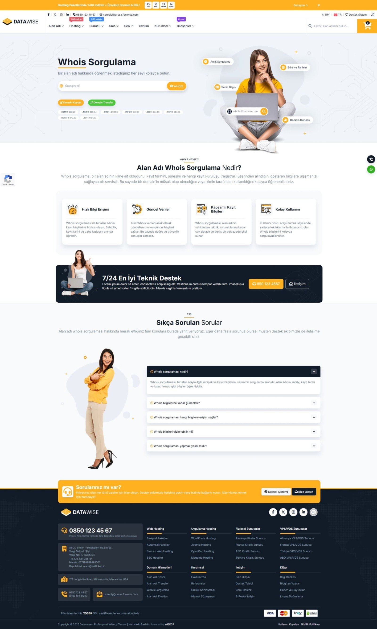 Datawise WISECP Theme