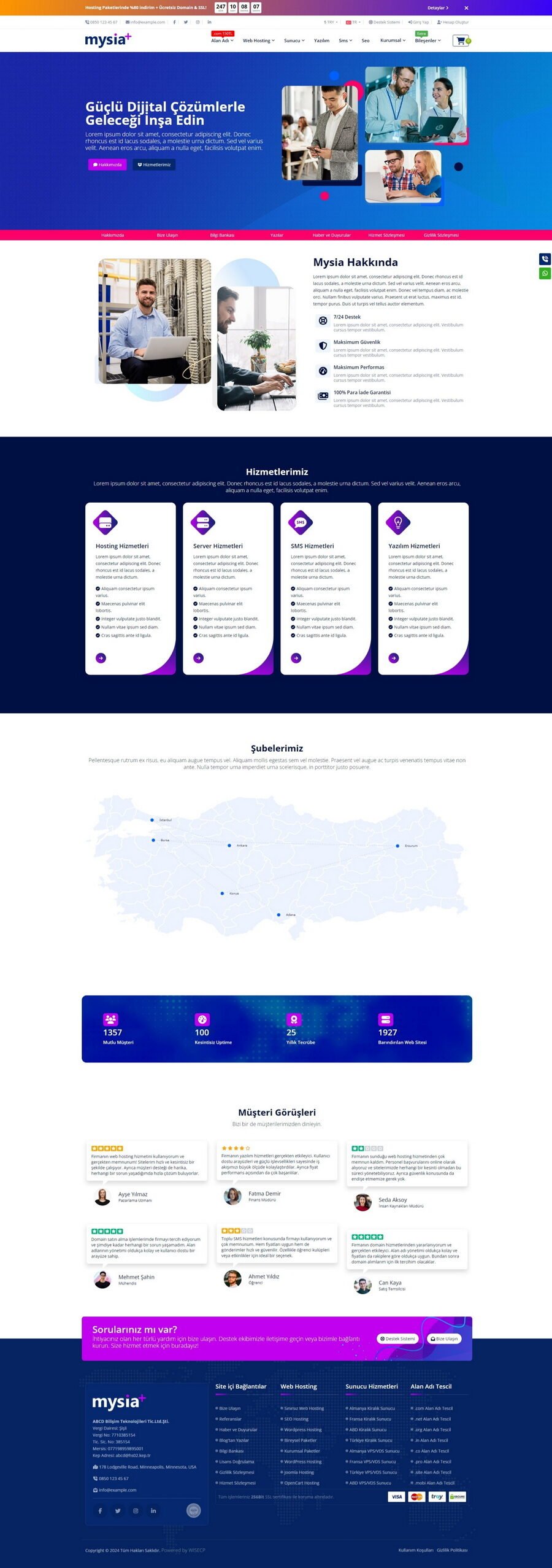 Mysia Plus WISECP Theme