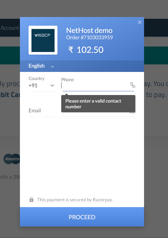 Razorpay - Payment Module