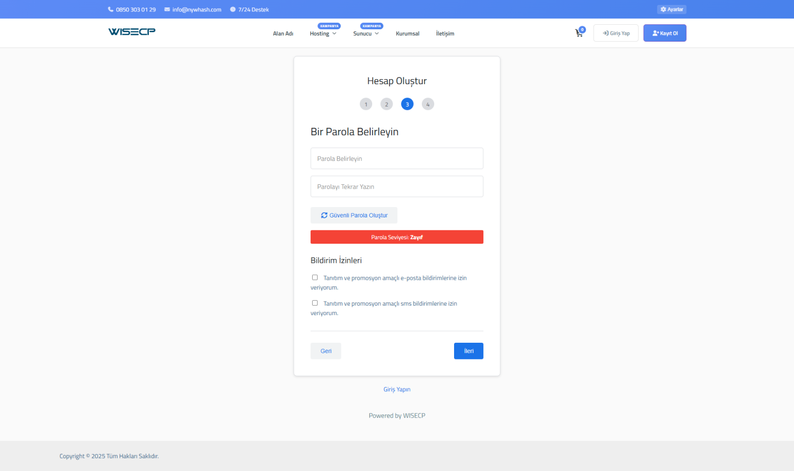 Nywa Client Area Theme