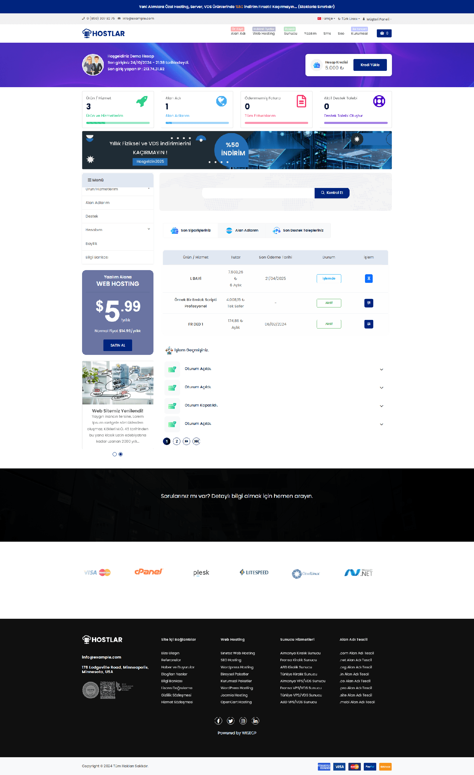Hostlar Themes