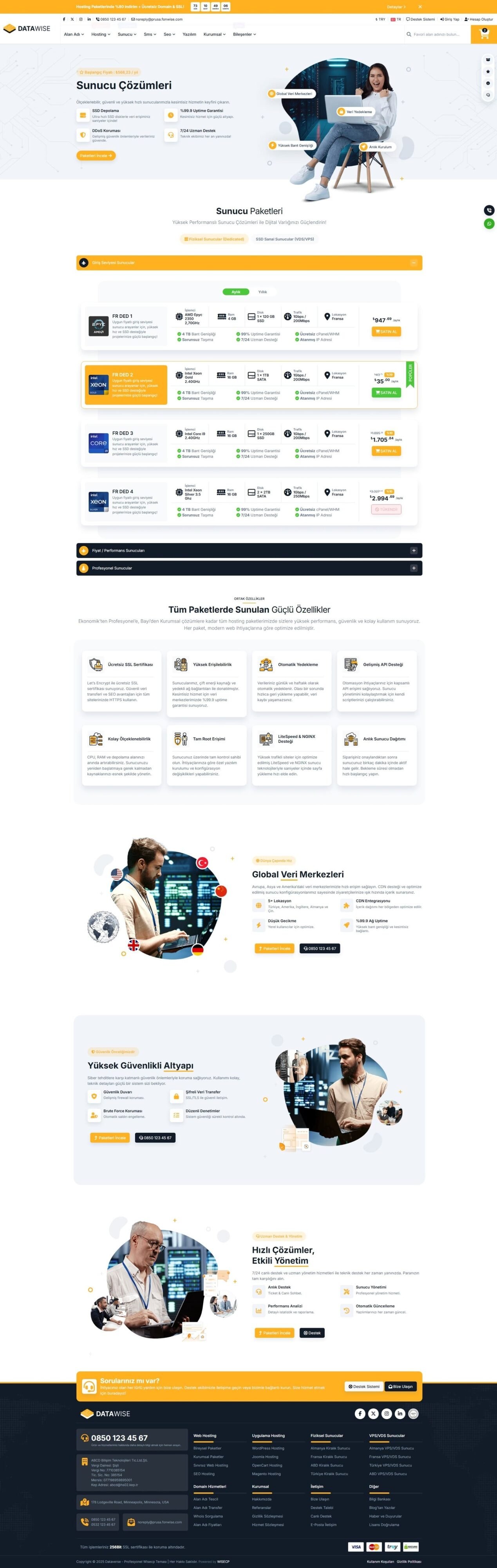 Datawise WISECP Theme