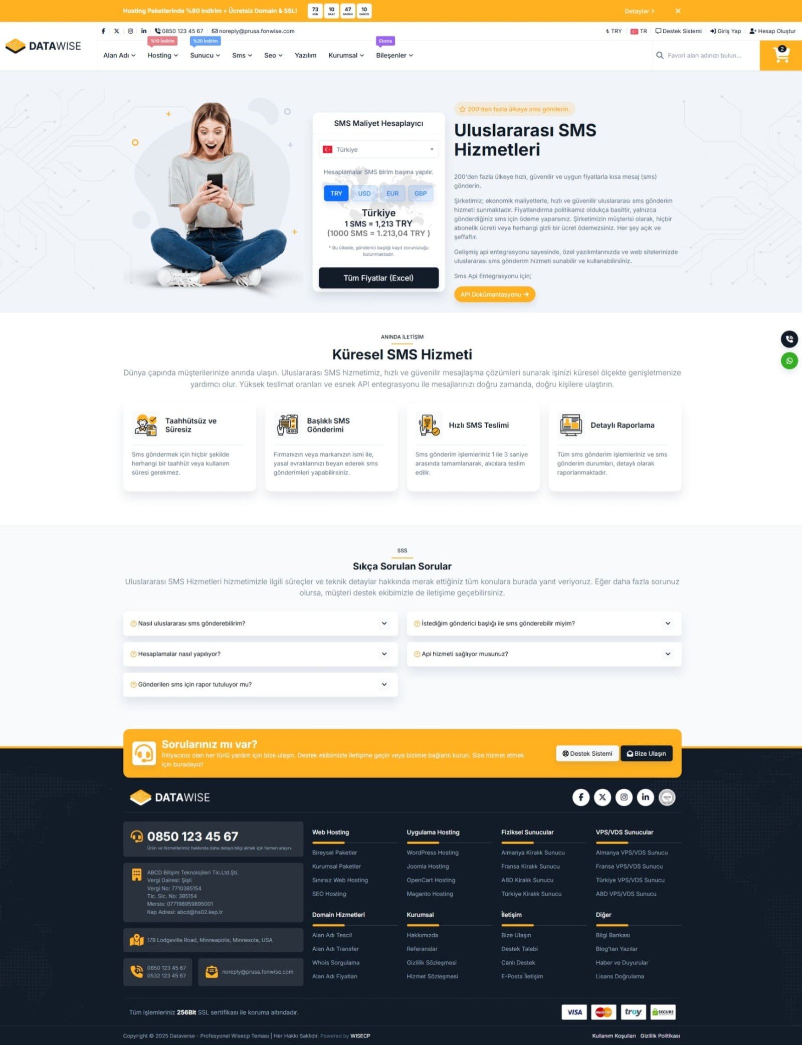 Datawise WISECP Theme