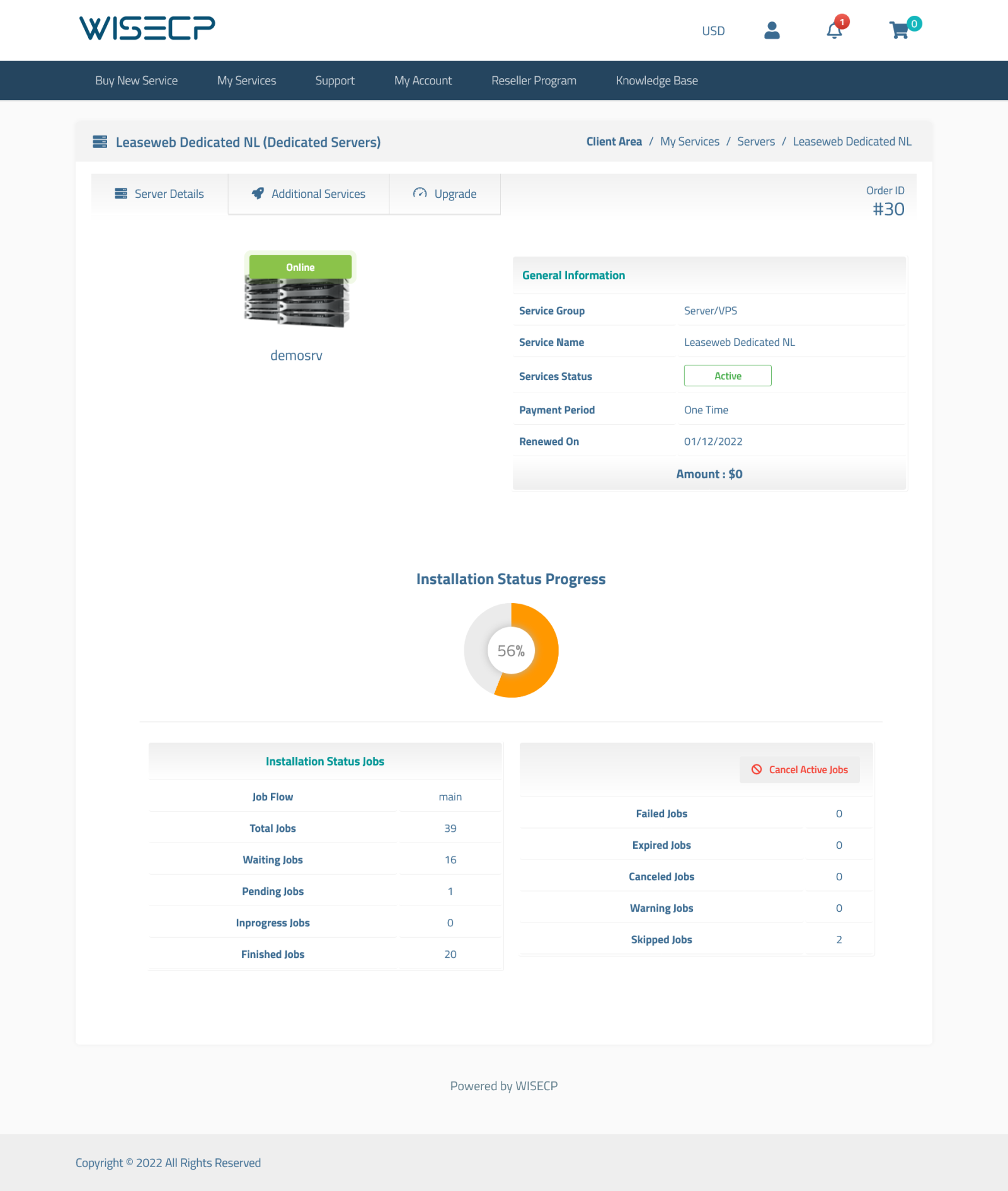 Leaseweb Server Automation
