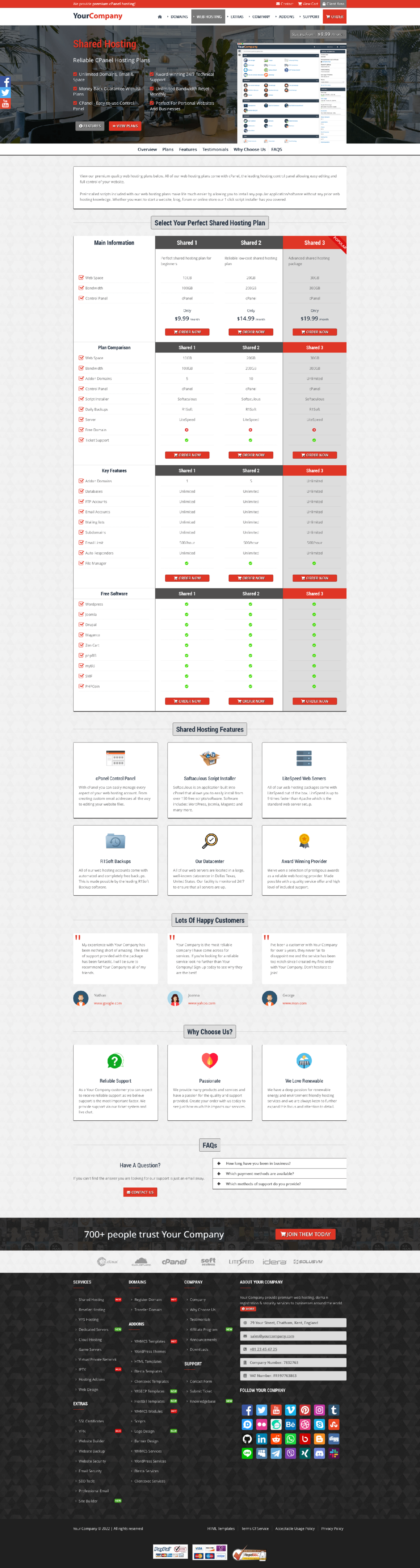 Mono PHP Template