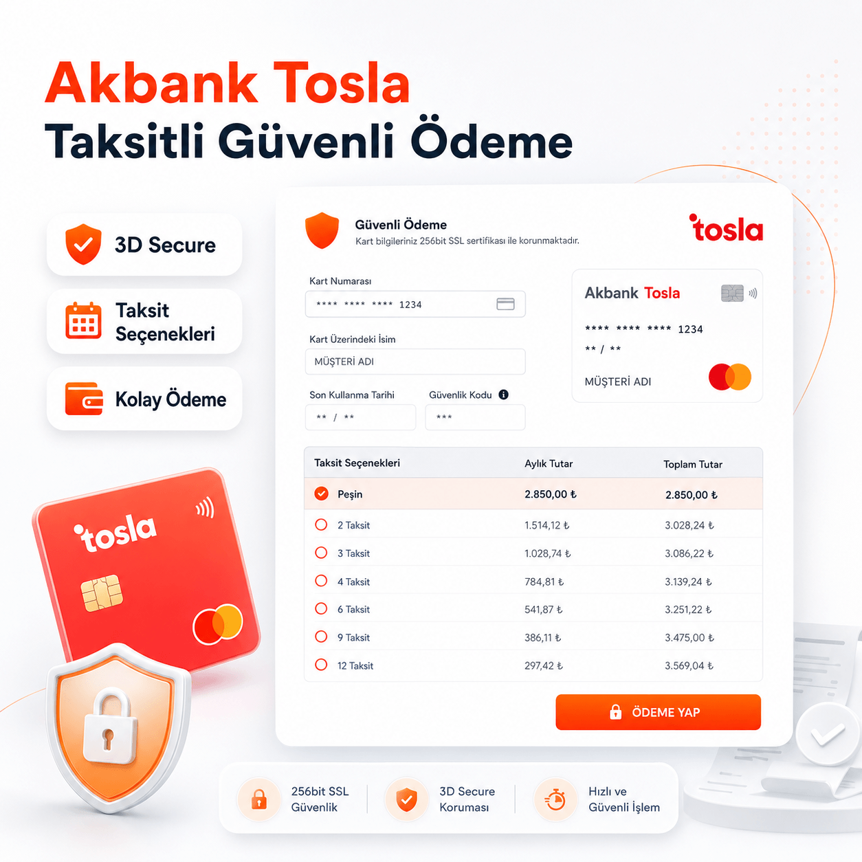Akbank Tosla Virtual POS Payment Module