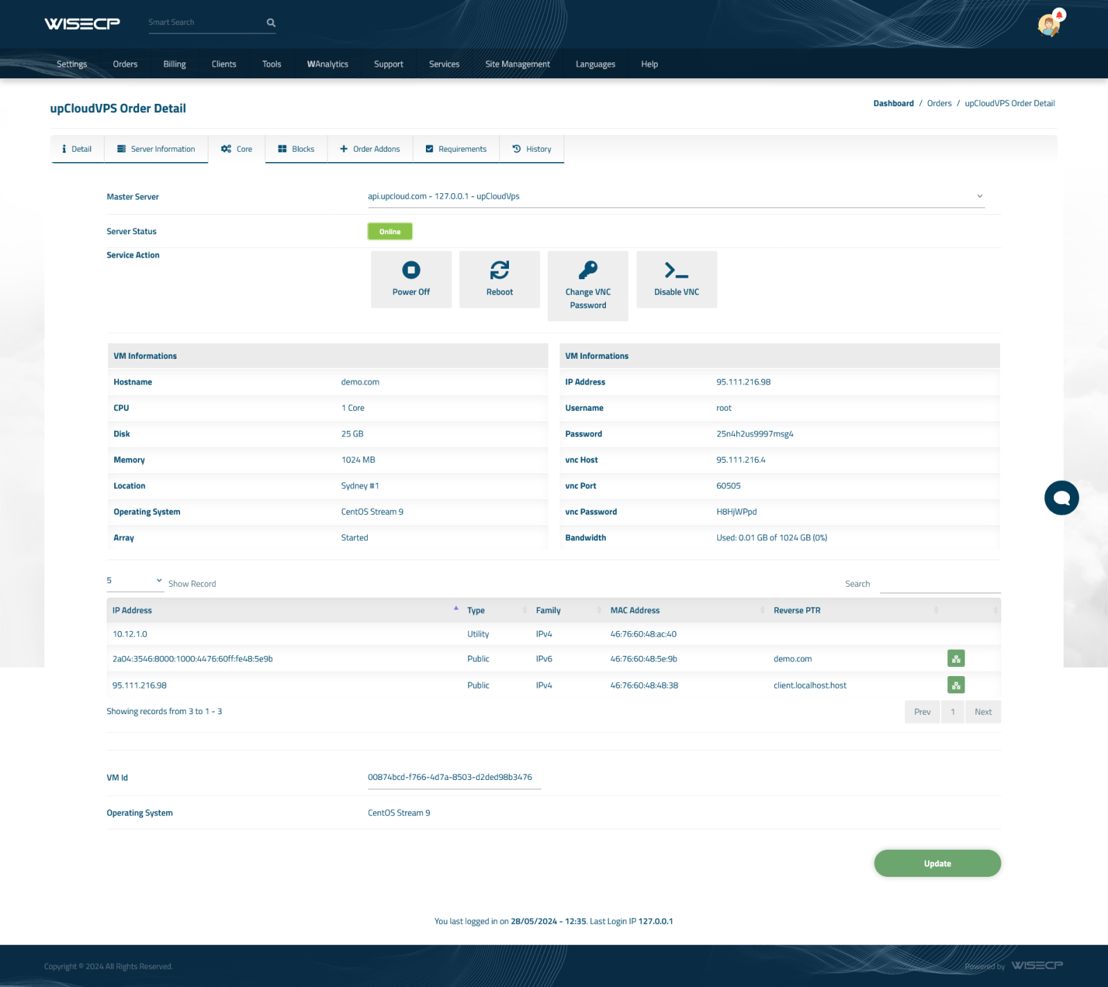 UpCloud VPS Automation
