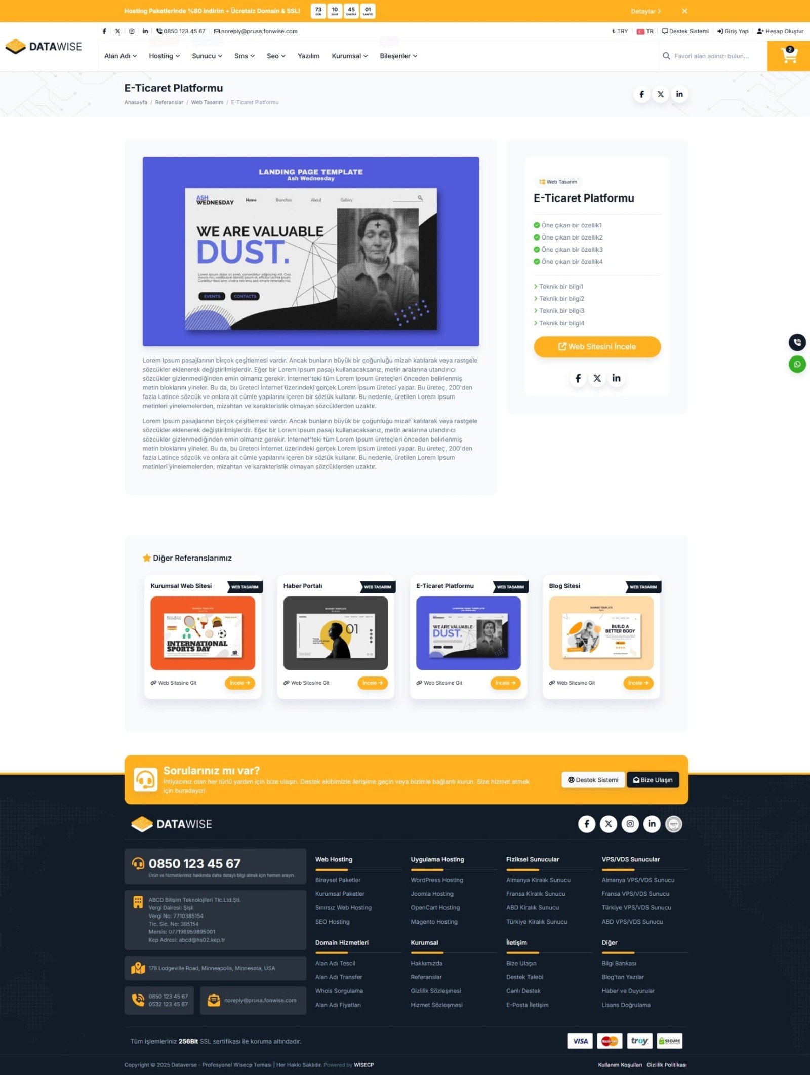 Datawise WISECP Theme