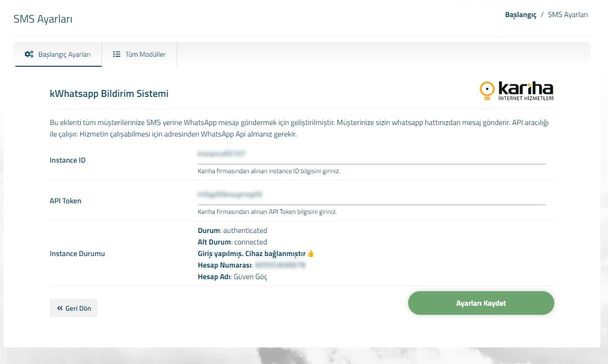 WhatsApp Messaging System
