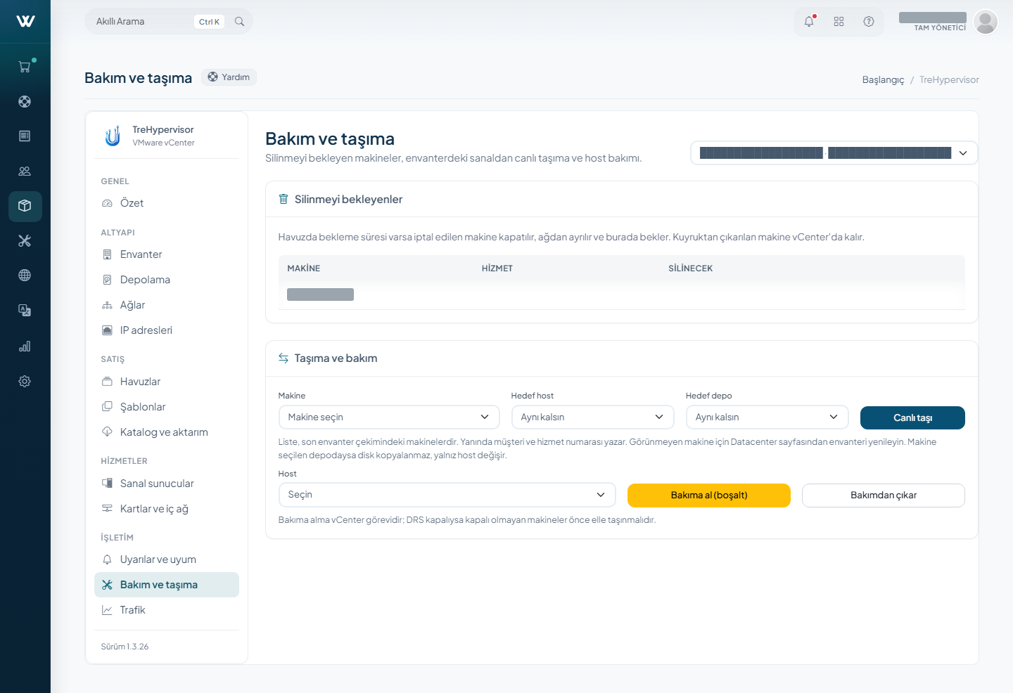 TreHypervisor - VMware vCenter Server Module