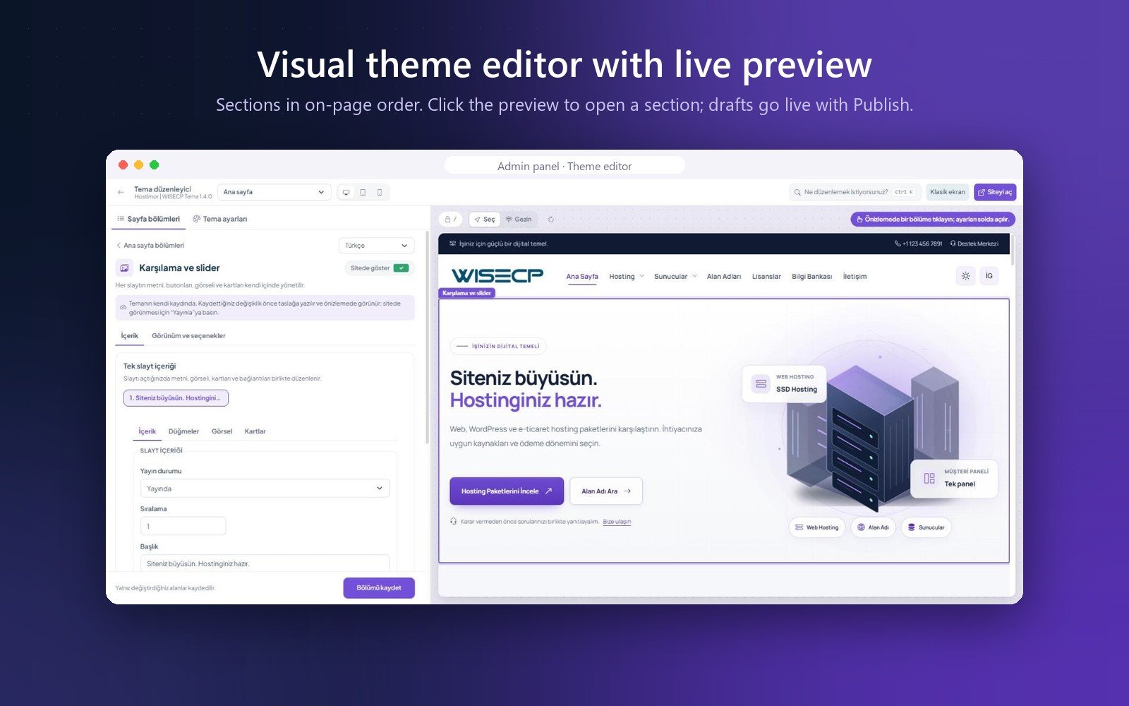 Hostimor | WISECP Theme