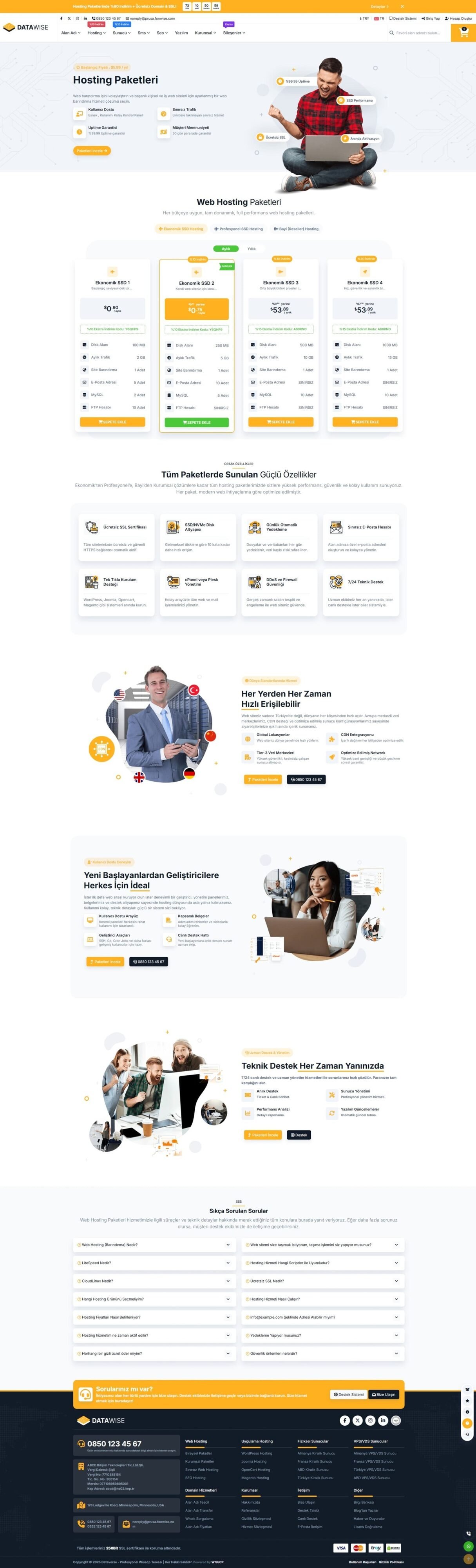 Datawise WISECP Theme